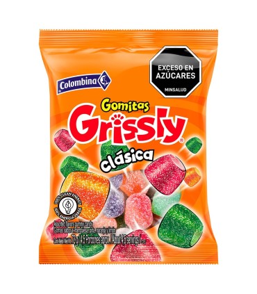 GOMAS GRISSLY CLASICA BOLSA 72 GRAMOS