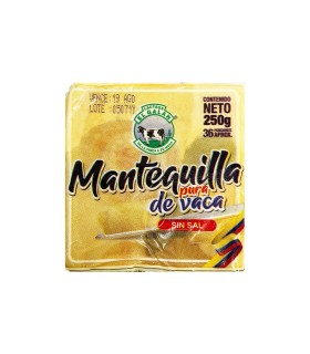 MANTEQUILLA EL GALAN PURA BARRAx250 GRAMOS