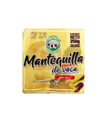 MANTEQUILLA EL GALAN PURA BARRA X 250GR