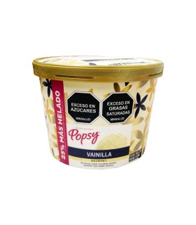 HELADO POPSY VAINILLA X 750GR