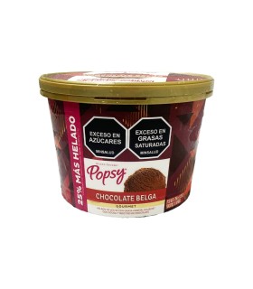 HELADO POPSY CHOCOLATE BELGA X 750GR