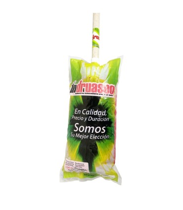 TRAPERO INDRUASEO MICROFIBRA CABO MADERA