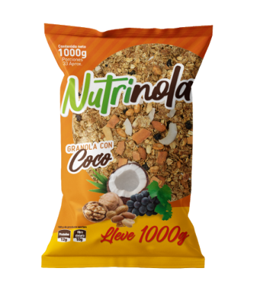 NUTRIGRANOLA VITAMARKET COCO  BOLSA 1000 GRAMOSxUND