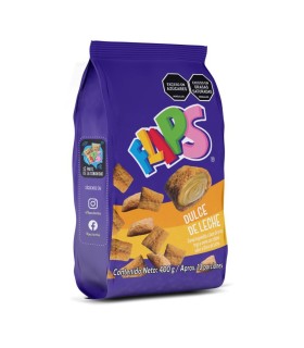 CEREAL FLIPS DULCE LECHE x400 GRAMOS