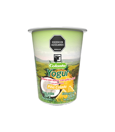 YOGUR COLANTA PIÑA COLADA X 200GR