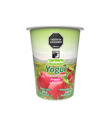 YOGUR COLANTA FRESA X 200GR
