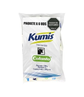 KUMIS COLANTA SIXPACK X 200GR