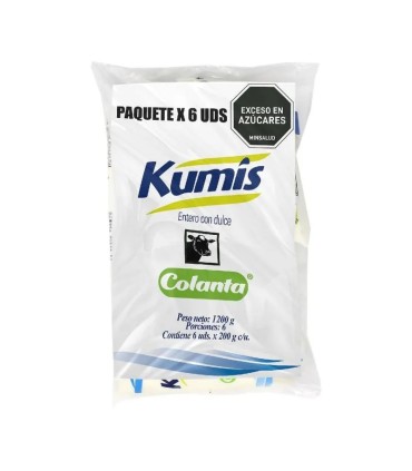 KUMIS COLANTA SIXPACK X 200GR