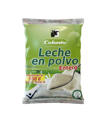 LECHE COLANTA EN POLVO ENTERA X 900GR