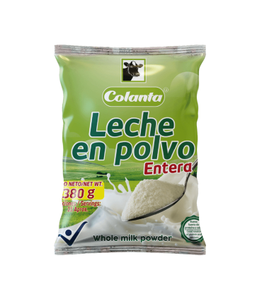 LECHE COLANTA EN POLVO ENTERA X 380GR