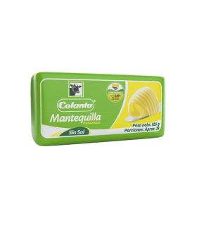 MANTEQUILLA COLANTA SIN SAL X 125GR