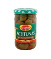 ACEITUNA LA CORUNA RELLENA PIMENTON  FRASCO 250G