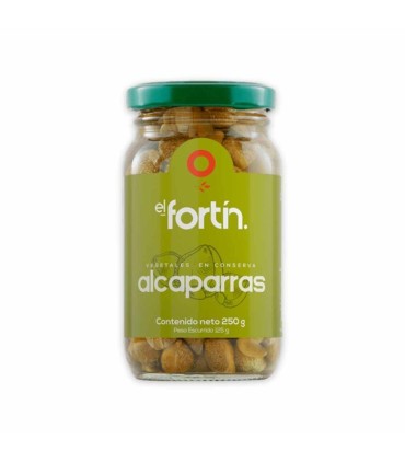 ALCAPARRA EN VINAGRE EL FORTINx250 GRAMOS