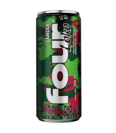 COCTEL FOUR LOKO SANDIA x 355ML