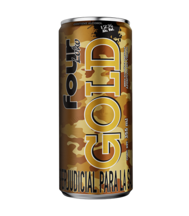 COCTEL FOUR LOKO GOLD x 355ML