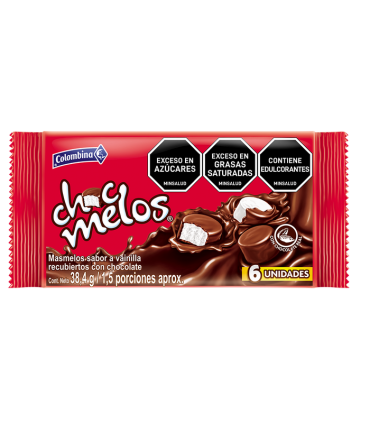 CHOCMELOS COLOMBINA X 6U