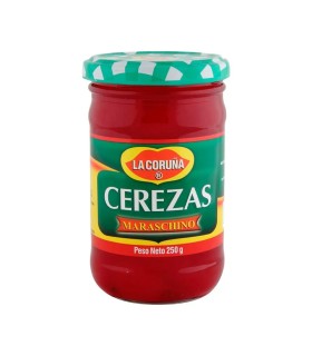 CEREZA MARASCHINO LA CORUNA  FRASCO 250G