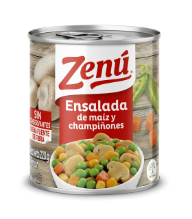 ENSALADA ZENÚ MAÍZ Y CHAMPINONES x 220gr
