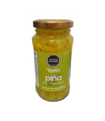 PINA EN TROCITOS EL FORTIN  FRASCO 250G