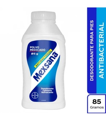 TALCO MEXSANA ANTIBACTERIAL X 85GR
