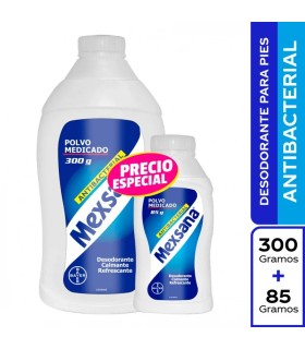 OFERTA TALCO MEXSANA X 300GR + TARRO x 85GR