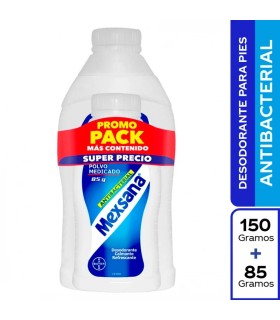 OFERTA TALCO MEXSANA X 150GR + TARRO x 85GR