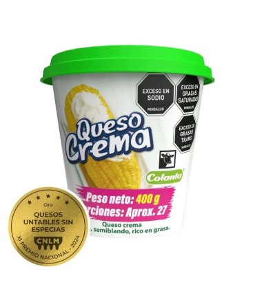 QUESO CREMA COLANTA X 400GR