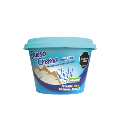 QUESO CREMA COLANTA SLIGHT X 230GR