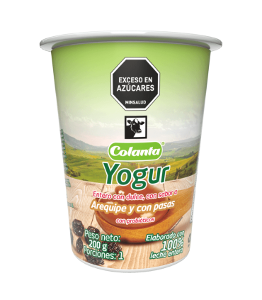 YOGUR COLANTA AREQUIPE X 200GR