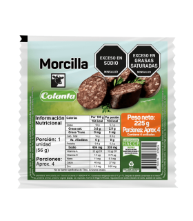 MORCILLA COLANTA X 225GR