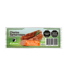 CHORIZO COLANTA SANTARROSANO x 100GR