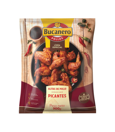 ALITAS BUCANERO PICANTES OLSA X 900GR
