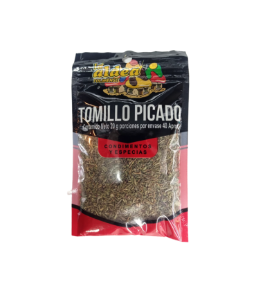 TOMILLO PICADO LA ALDEA ZIPPER x 20GR