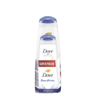 SHAMPO DOVE RECONSTRUCCION X 370ML + SHAMPO X 200ML