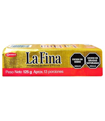 MARGARINA LA FINA GRASCO BR125 GRAMOS