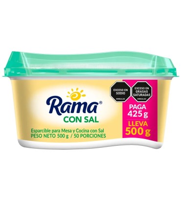 MARGARINA RAMA CON SAL POTE500GR
