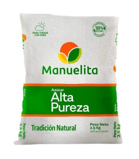 AZUCAR MANUELITA BOLSA 2.5 KILO ALTA PUREZA