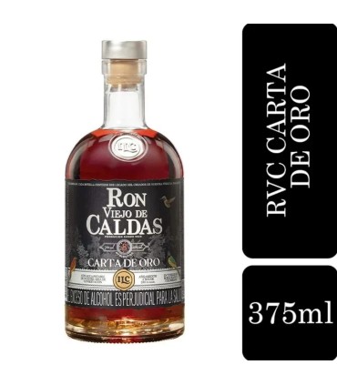 RON VIEJO DE CALDAS 8 AÑOS X 375ML