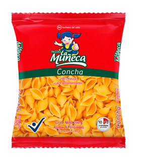 PASTA LA MUNECA CONCHA BOLSA 250