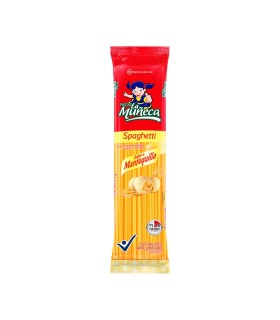 PASTA LA MUNECA SPAGUETTI MANTEQ BOLSA 250GR