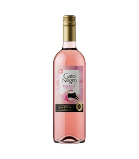 VINO GATO NEGRO ROSADO DULCE BOTELLA X 750ML