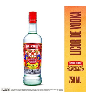 VOKDA SMIRNOFF TAMARINDO BOTELLA X 750ML