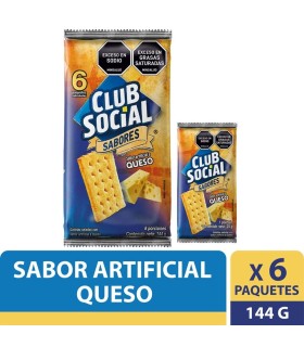 GALLETA CLUB SOCIAL QUESO PQ192 X 24GR