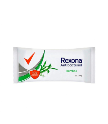 JABON REXONA ANTIBACTERIAL BAMBO BARRA X 110GR X UNIDAD