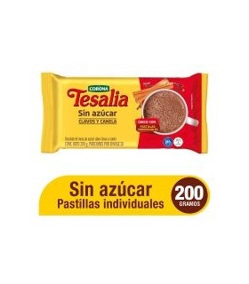 CHOCOLATE TESALIA BARRA X 200GR