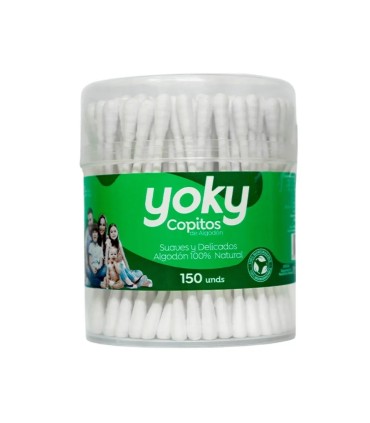 COPITOS YOKI BIODEGRADABLE x 150 UNIDADES