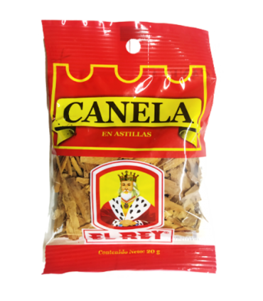CANELA EL REY ASTILLA BOLSA 20 GRAMOS