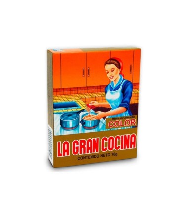 CONDIMENTO COLOR GRAN COCINAx70 GRAMOS
