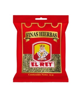 CONDIMENTO FINAS HIERBAS EL REY X 15GR
