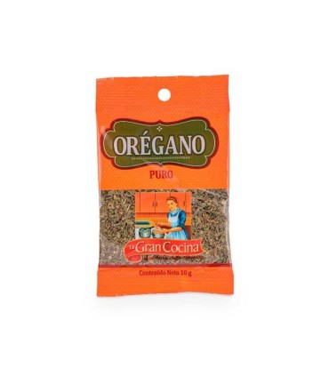 OREGANO PURO GRAN COCINAx10 GRAMOS